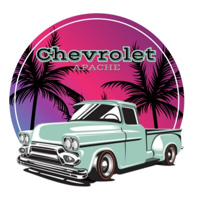 Chevrolet Apache Sunset Artwork Thumbnail