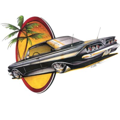 Chevrolet Impala Beach Artwork 01 Thumbnail