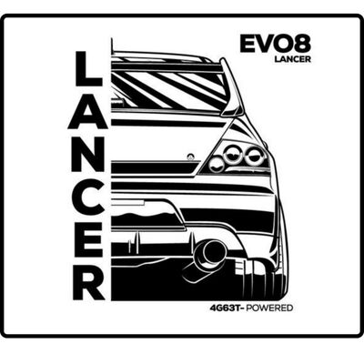 Mitsubishi Lancer Evo08 Art Thumbnail