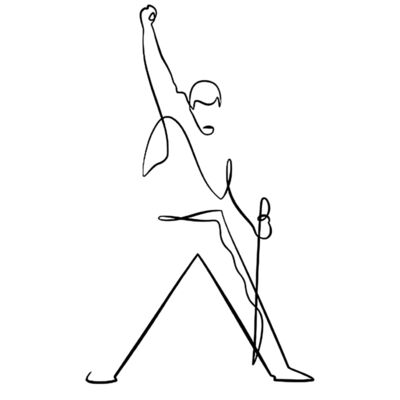 Freddie LineArt Thumbnail