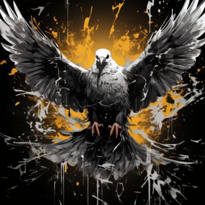 White Dove Peace Art 01 Thumbnail