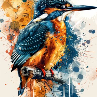 Kingfisher Art 01 Thumbnail