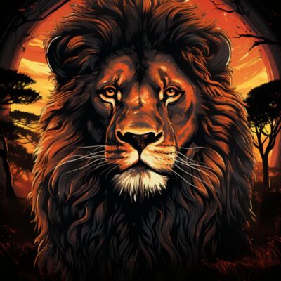 Lion Portrait Thumbnail
