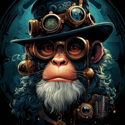 Monkey Steampunk 01 Thumbnail