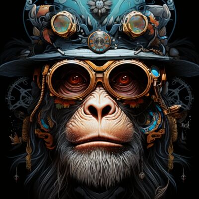 Monkey Steampunk 02 Thumbnail