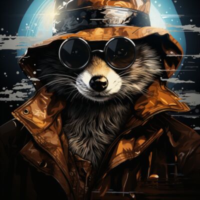 Raccoon Detective Thumbnail