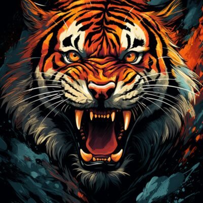 Tiger Graphic 01 Thumbnail