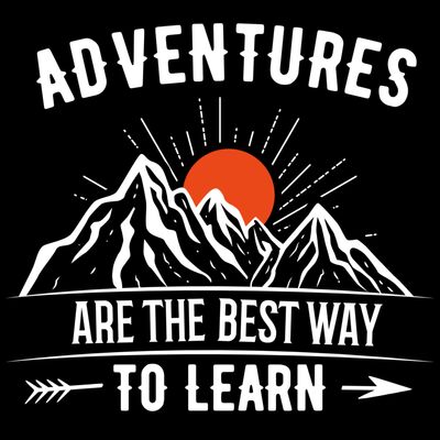 Adventures are the best way to Learn Thumbnail