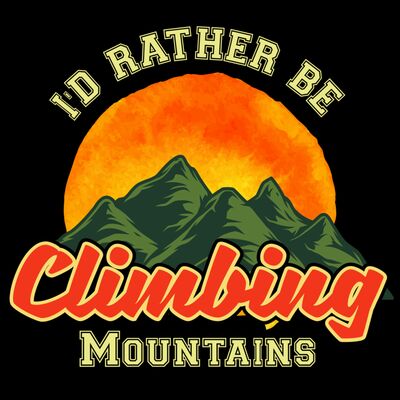 Rather be climbing mountians Thumbnail