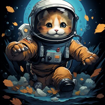 Cat Astronaut 02 Thumbnail