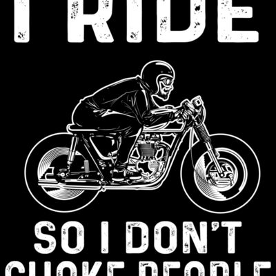 I ride so I dont choke people Thumbnail