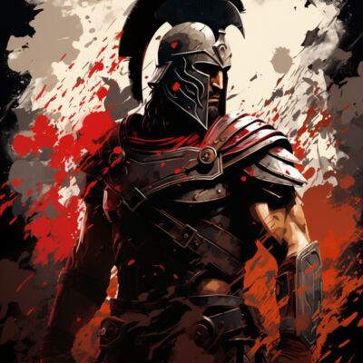 Gaming Greek Spartan Art 01 Thumbnail